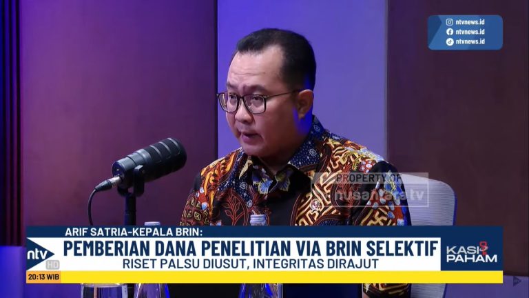 Arif Satria BRIN